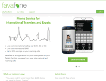 Tablet Screenshot of favafone.com